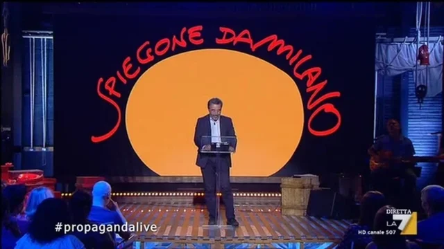 Lo spiegone di Marco Damilano alla seconda puntata di Propaganda Live