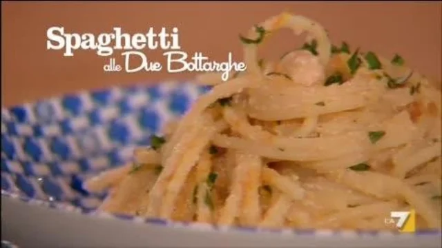 Spaghetti con  Bottarga di Spigola e di Muggine
