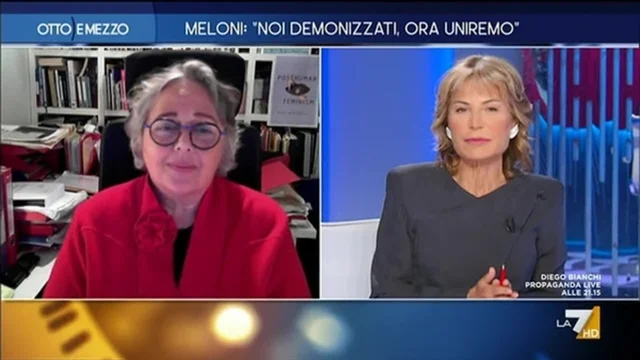 Meloni: "Noi demonizzati, ora uniremo" Otto e Mezzo - Puntata del 30/9/2022