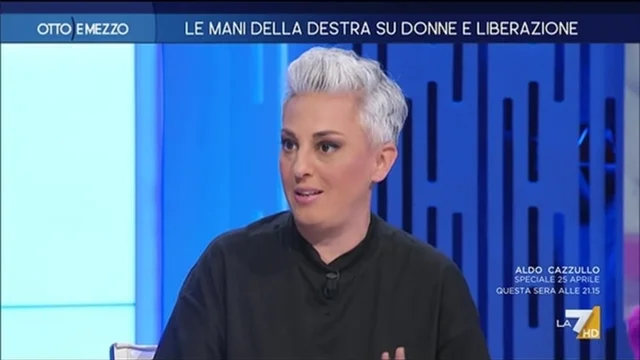Le mani della destra su donne e liberazione - Otto e Mezzo - Puntata del 24/4/2024