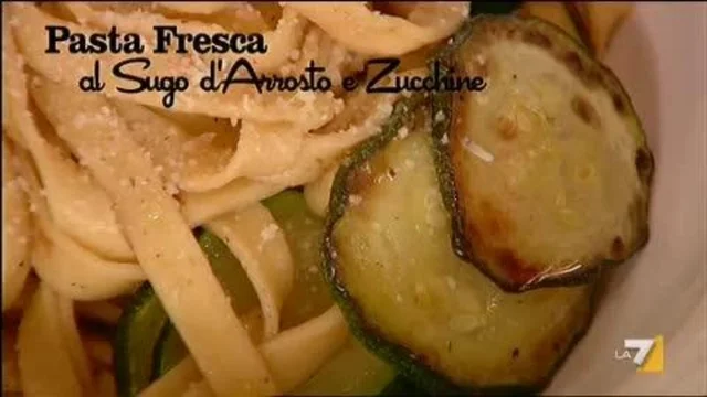 Pasta Frasca al Sugo d'arrosto e Zucchine