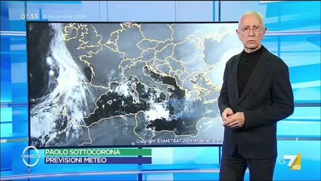 Meteo LA7 - 8/11/2024