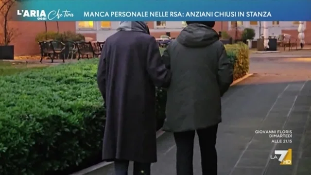 Manca personale nelle RSA: anziani chiusi in stanza