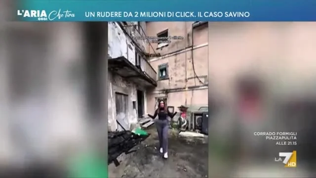 Un rudere da 2 milioni di click: il caso Savino