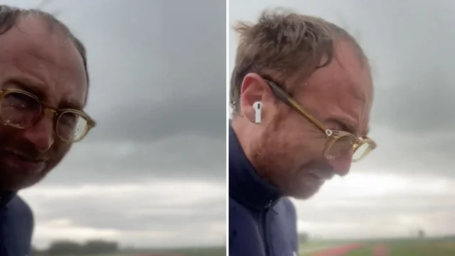 La grandine distrugge i tulipani, l'imprenditore in lacrime: "È finita"