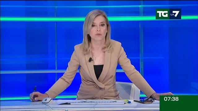 TG LA7 edizione delle 7.30 del 18/5/2026