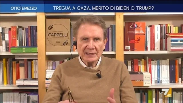Tregua a Gaza, merito di Biden o Trump? - Otto e Mezzo - Puntata del 15/1/2025