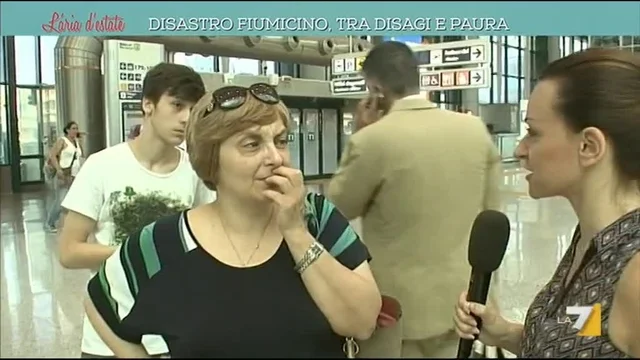 Disastro Fiumicino, tra disagi e paura