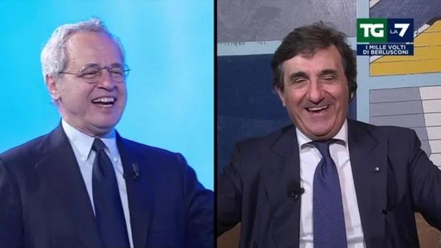"È una maratona italo-egiziana", il siparietto tra Enrico Mentana e Urbano Cairo