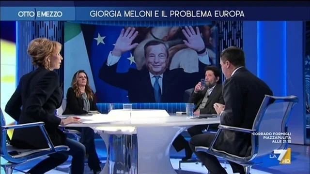 Giorgia Meloni e il problema Europa - Otto e Mezzo - Puntata del 09/02/2023