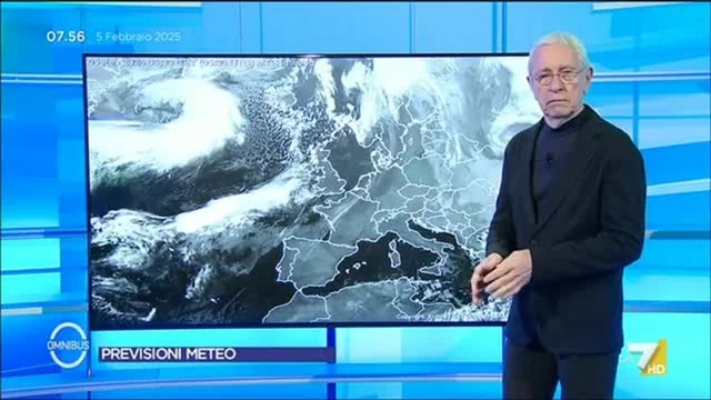 Previsioni Meteo di Paolo Sottocorona del 5/2/2025