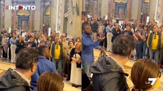 Caos in Vaticano, uomo si introduce all’interno della Basilica di San Pietro: “Voglio vedere il Papa”