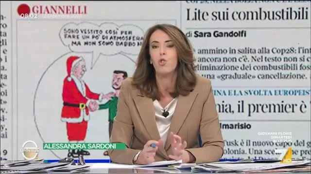Meloni: il MES, il Patto e la campagna elettorale - Omnibus, 12/12/2023