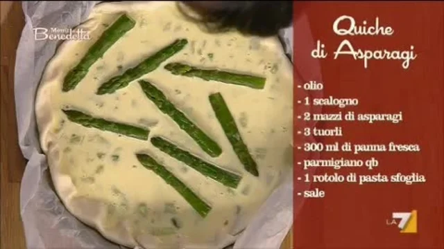 QUICHE DI ASPARAGI