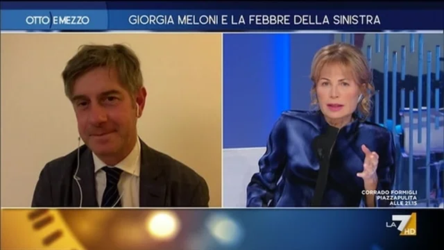 Giorgia Meloni e la febbre della sinistra - Otto e Mezzo - Puntata del 16/02/2023