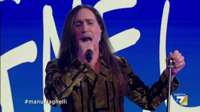 Manuel Agnelli canta "Lazarus" di David Bowie
