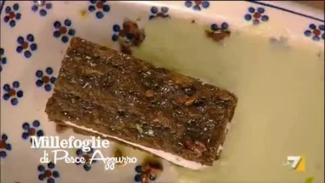 Millefoglie di pesce azzurro