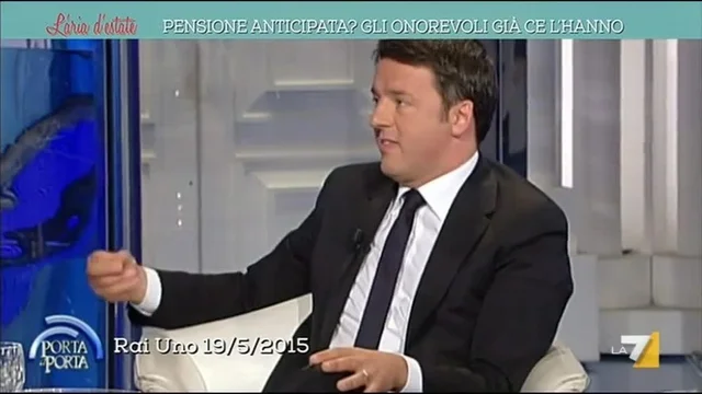 Pensione anticipata? Gli onorevoli ce l'hanno