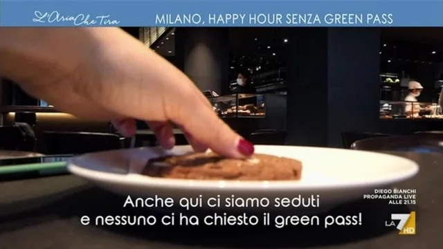 Milano, happy hour senza green pass