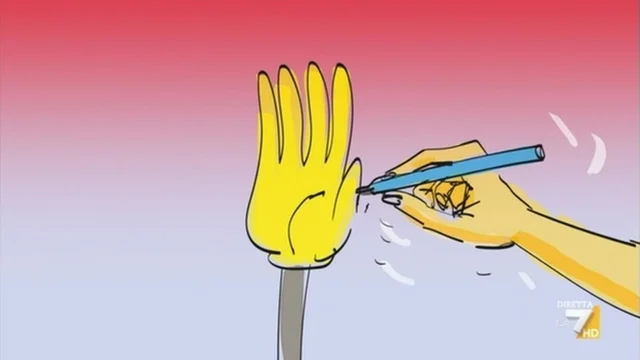 Il cartoon del genio Makkox : "pencil power"