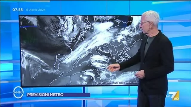 Meteo LA7 - 15/4/2024