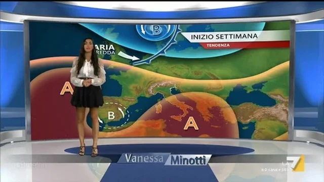 Il meteo della sera del 15 settembre