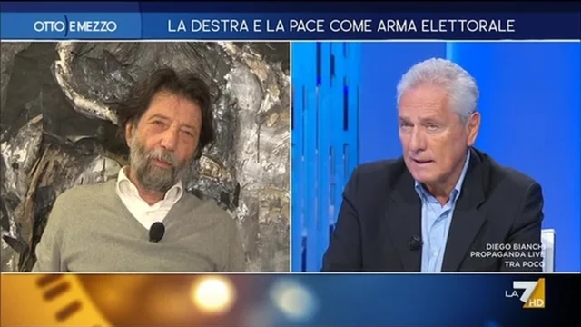 La destra e la pace come arma elettorale - Otto e mezzo