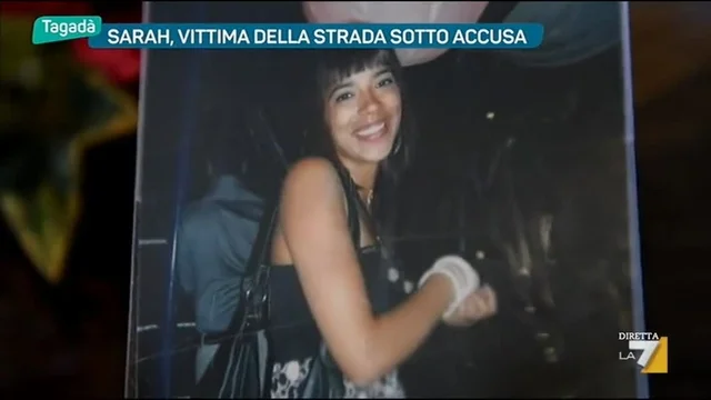 Sarah, vittima della strada sotto accusa
