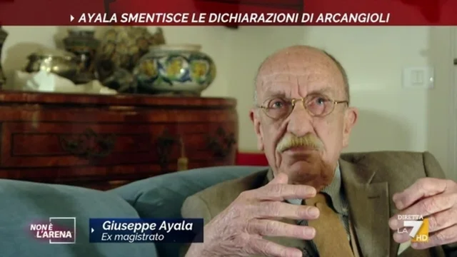 Via D'Amelio, Giuseppe Ayala smentisce Arcangioli