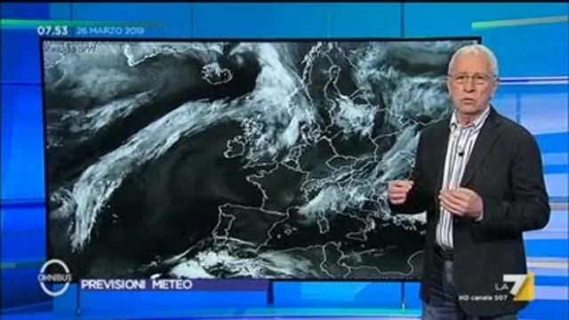 Le previsioni del tempo del 26 marzo - Colpo di coda dell'inverno