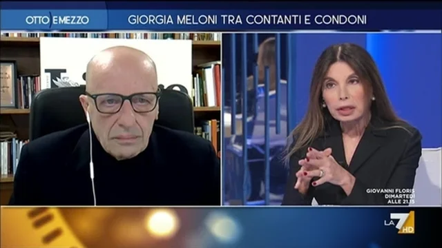 Giorgia Meloni tra contanti e condoni - Otto e Mezzo - Puntata del 29/11/2022