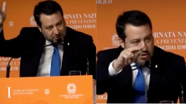 Ponte sullo Stretto, Salvini infastidito dal contestatore: "Se mi fa rispondere..."