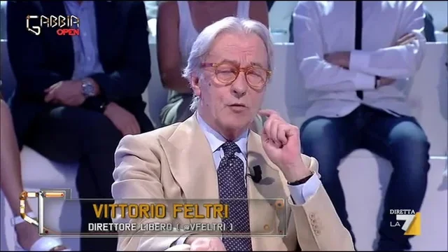 Vittorio Feltri (Libero): 'Il Sud è più infelice del Nord, responsabili imbecilli'