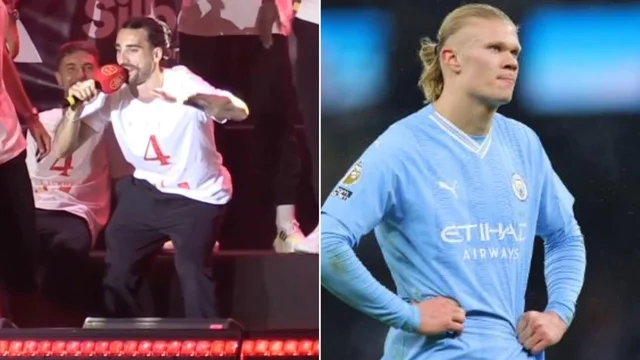 "Halaand trema..." il coro cantato dal calciatore spagnolo Cucurella sfida la stella del City