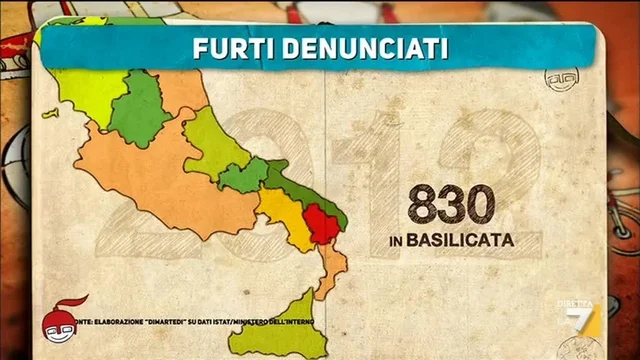 L'Italia della criminalità