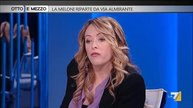 La Meloni riparte da via Almirante