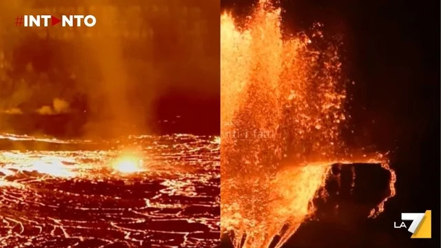 Kīlauea, vortice lavico e nuova eruzione alle Hawaii: il video dello spettacolare evento naturale