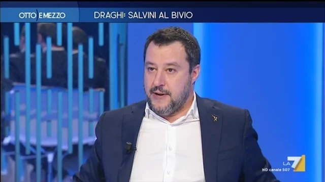 Draghi: Salvini al bivio - Otto e Mezzo - Puntata del 3/02/2021