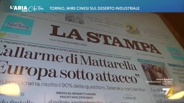 Torino, mire cinesi sul deserto industriale