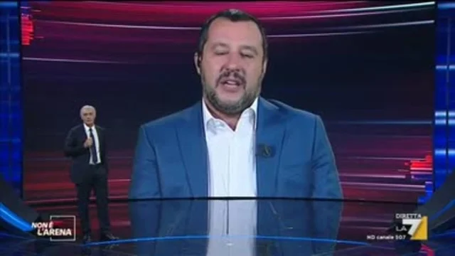 Matteo Salvini a Non è l'arena: 'il nuovo ponte dovrà essere un esempio per l'Italia'