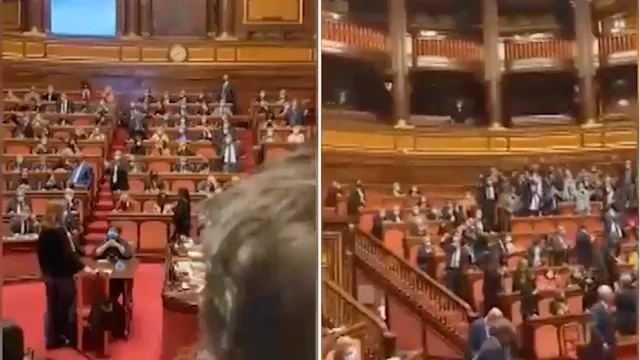 Ddl Zan affossato al Senato: l'esultanza da stadio tra i banchi del centrodestra