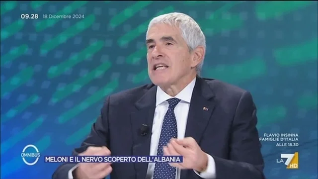 Meloni e il nervo scoperto dell'Albania - Omnibus, 18/12/2024