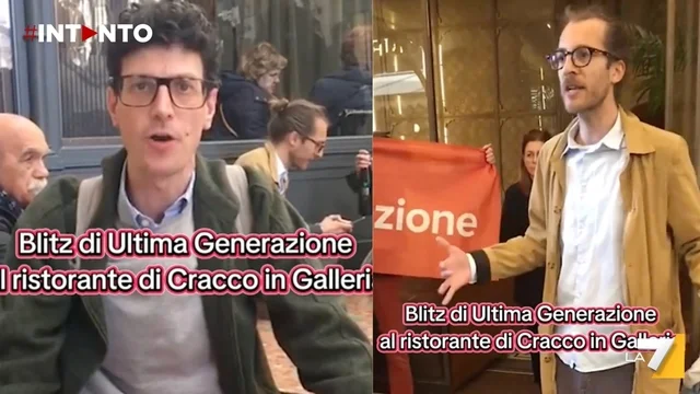 Blitz di ultima generazione al ristorante di Cracco in Galleria a Milano: “Chi ha di più deve dare a chi ha di meno”