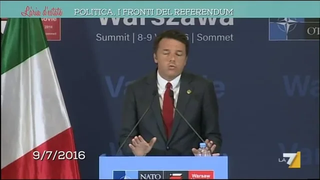 Politica, i fronti del Referendum