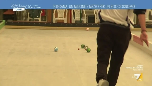 PNRR, in Toscana un milione e mezzo di euro per un bocciodromo
