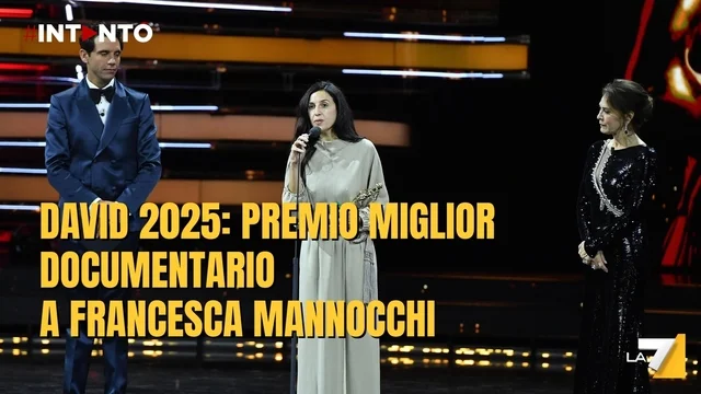 Francesca Mannocchi trionfa ai David di Donatello 2025 con "Lirica ucraina"