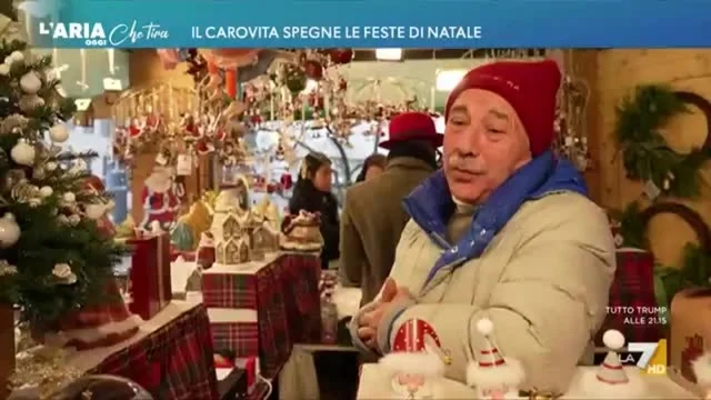 Il carovita spegne le feste di Natale