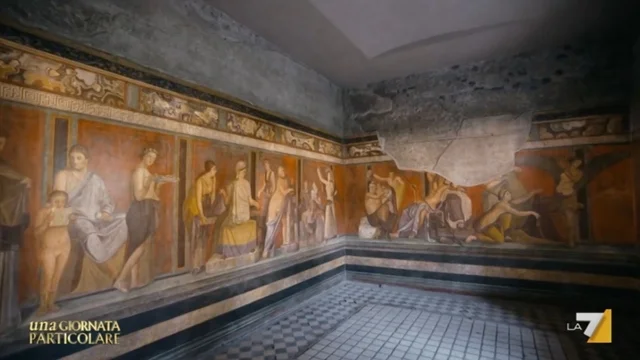Aldo Cazzullo a Villa dei Misteri: “C’è un affresco stupendo, che è anche un mistero…”