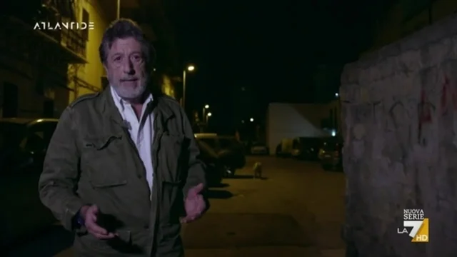 Andrea Purgatori in vicolo Pipitone a Palermo, la via degli incontri tra i boss di Cosa Nostra e alcuni uomini delle istituzioni deviate