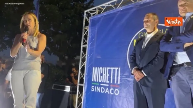 Roma, Giorgia Meloni: "Michetti ha fatto consulenze a 840 sindaci di sinistra nella sua carriera"